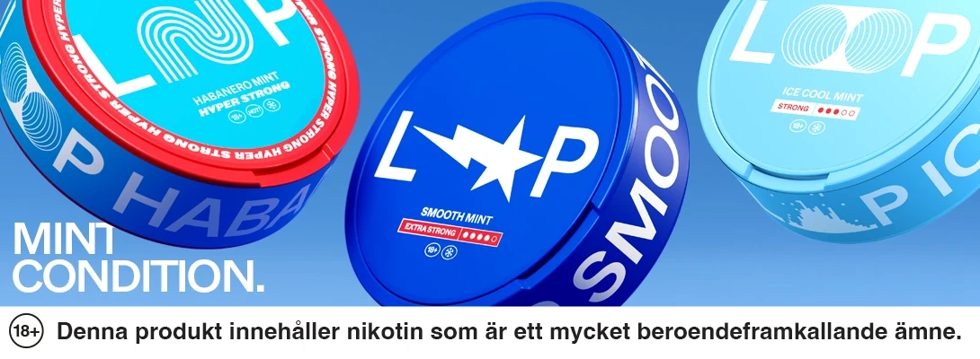Loop Nikotinp&aring;sar