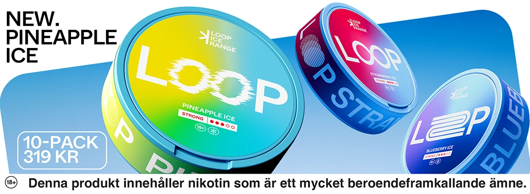 Loop Nikotinp&aring;sar