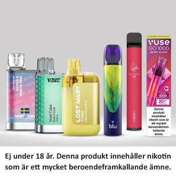 Upptäck vårt utbud med engångs vape