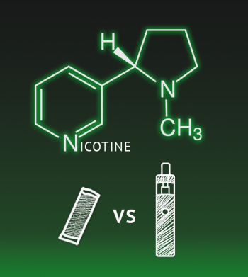 Hur mycket nikotin innehåller snus jämfört med cigaretter?
