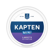 Kapten Lakrits Mini Vit