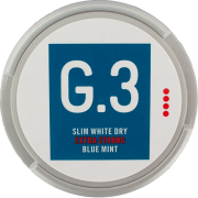 G.3 Blue Mint Extra Strong Slim White Dry