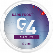 G.4 Dark Frost Slim All White Portion