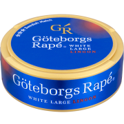 Göteborgs Rapé Lingon Large White