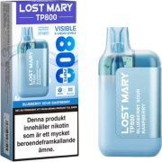 Lost Mary TP800 Blueberry Sour Raspberry 20mg