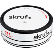 Skruf No. 23 Strong White