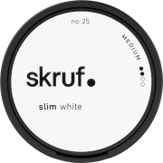 Skruf No. 25 Medium Slim White