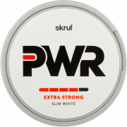 Skruf PWR Extra Strong Slim White