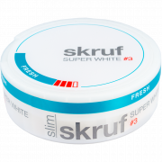 Skruf Super White Fresh #3 Strong Slim