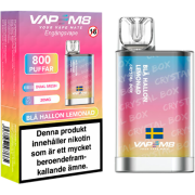 VapeM8 Crystal Box Blå Hallon Lemonad 20mg