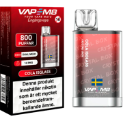 VapeM8 Crystal Box Cola Isglass 14,9mg