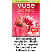 Vuse GO 1000 Box Strawberry Ice 20mg