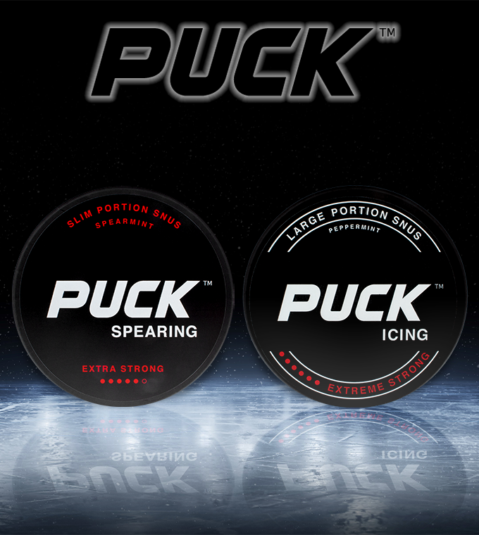 Puck Snus – Inspiration hämtad från hockeyrinken! 