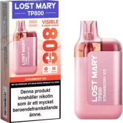 Lost Mary TP800 Strawberry Ice 20mg