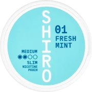 Shiro 01 Fresh Mint Medium Slim