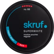 Skruf Superwhite No. 66 Fresh Mint Max Regular