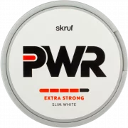 Skruf PWR Extra Strong Slim White