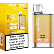 VapeM8 Crystal Box Ananas Glass 14,9mg