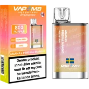 VapeM8 Crystal Box Ananas Persika Mango 20mg