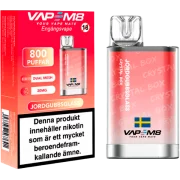 VapeM8 Crystal Box Jordgubbsglass 20mg